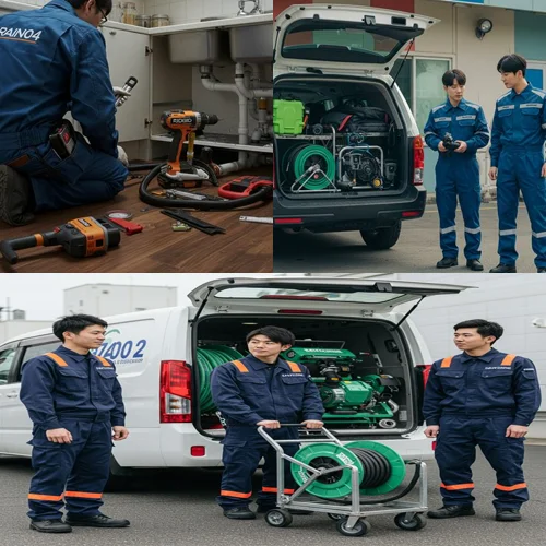 송내동 싱크대 막힘 배수구, 1층 상가 역류 드디어 뚫었어요! (만세)