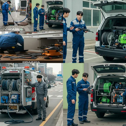 오정동 싱크대 막힘 배수구, 물류창고 배관 막힘 신속 해결 완료!