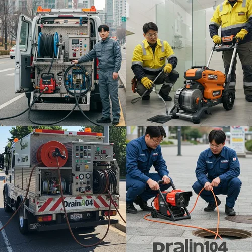 춘의동 하수구 뚫음 하수도, 관악역 근처 빌라 1층 역류 해결