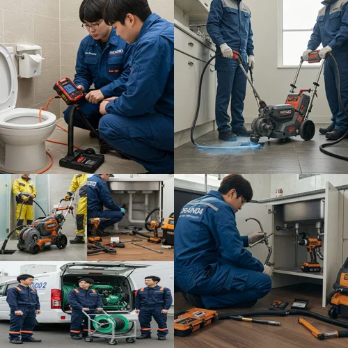 소사동 하수구 뚫음 하수도 평촌범계 통틀어 여기가 최고