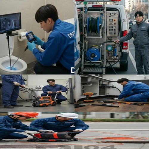 오래된 주택 배관은 전문가에게 부천 중동 하수구 뚫음 하수도