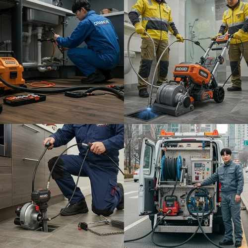 춘의테크노파크 근처 공장 막힘 해결 도당동 하수구 막힘 업체 후기