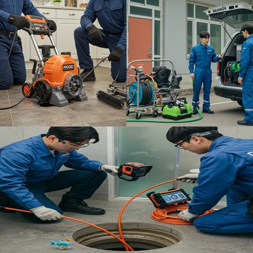 춘의테크노파크 근처 공장 막힘 해결 도당동 하수구 막힘 업체 후기