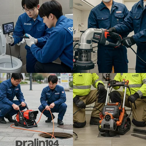 기름때가 돌덩이처럼 굳었다면 괴안동 하수구 뚫음 하수도