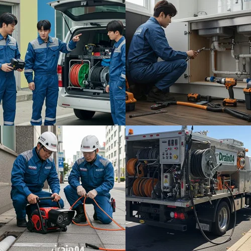 빌라 층 잦은 막힘엔 여기가 답 부천시 하수구 뚫음 하수도