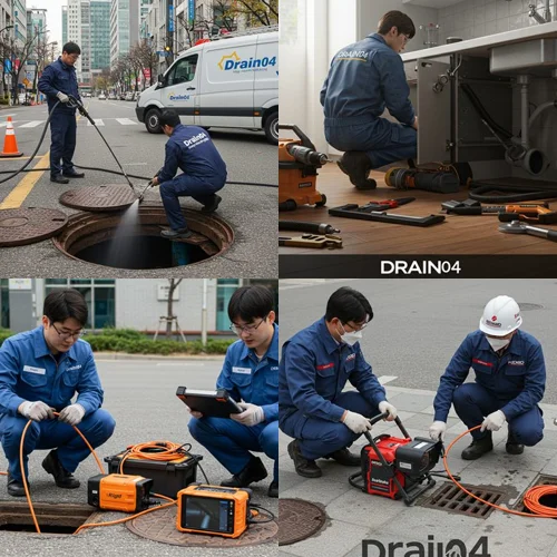 부천테크노파크 식당 막힘 해결! 삼정동 하수구 막힘 업체 후기