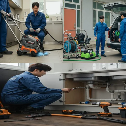 부천 (원미구) 심곡동 하수구 뚫음 하수도막힘 처리