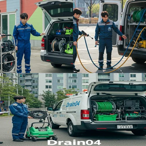 부천 (원미구) 심곡동 하수구 뚫음 하수도막힘 처리