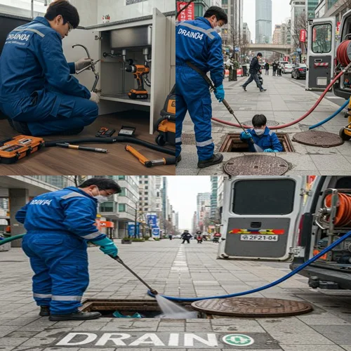 부천역 남부광장 근처 막힘엔? (소사구) 심곡동 변기 막힘 수리