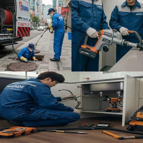 부천역 남부광장 근처 막힘엔? (소사구) 심곡동 변기 막힘 수리