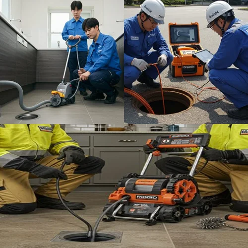 빌라 주차장 맨홀 역류엔? 계수동 변기 막힘 수리