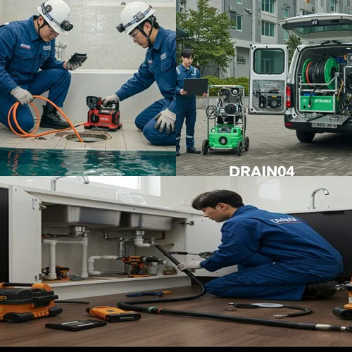 소사구 하수구 뚫음 하수도 로데오거리 상가 기름때 제거 완료