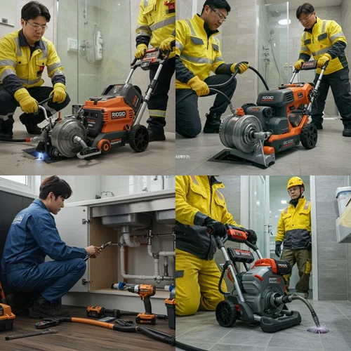 소사구 하수구 뚫음 하수도 로데오거리 상가 기름때 제거 완료