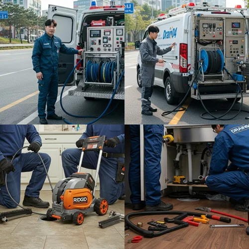 고강동 하수구 뚫음 하수도 주택 배관