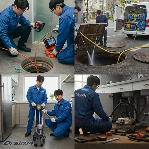 부천 하수구 뚫음 하수도 전지역 출동