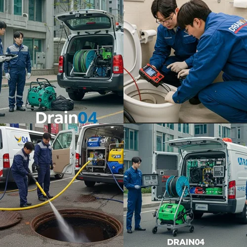 심곡동 하수구뚫음 부천역 먹자골목