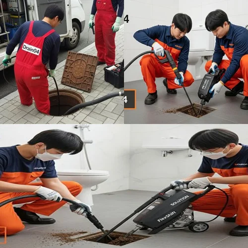 오정구 싱크대막힘 공장 식당