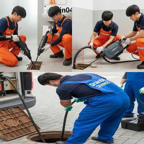 오정구 싱크대막힘 공장 식당