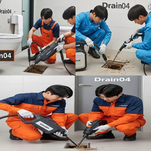 오정구 하수구막힘 오수관 고압세척