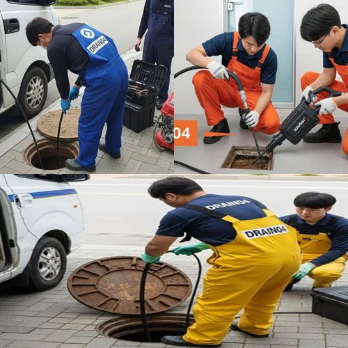 괴안동 하수구뚫음 역곡역 인근