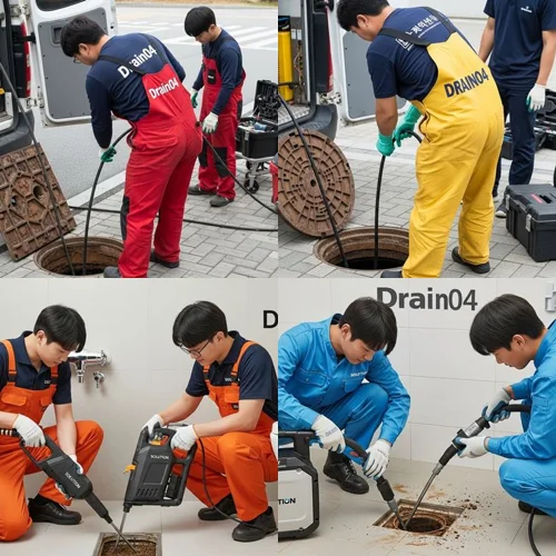 괴안동 하수구뚫음 역곡역 인근