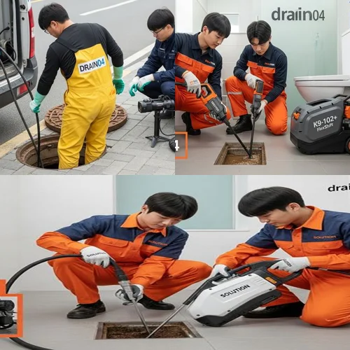 괴안동 하수구뚫음 역곡역 인근