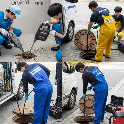 역곡동 원미구 하수구막힘 역세권 식당