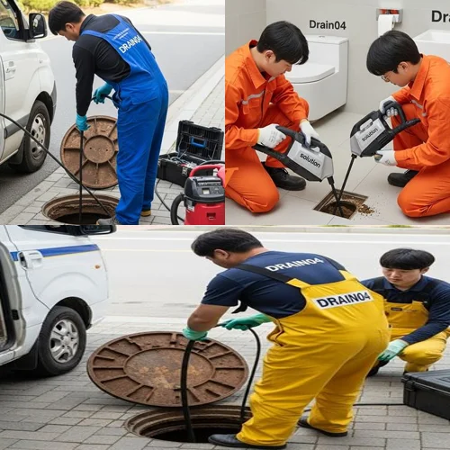 원미동 하수구 고압세척 주택 배관