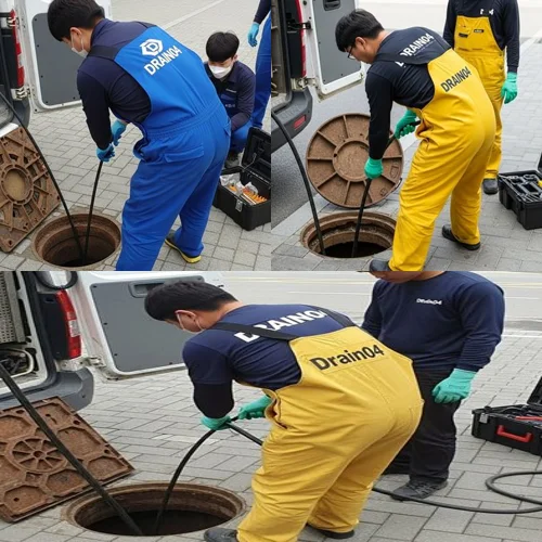 부천 중동 하수구 고압세척 상가 고압세척