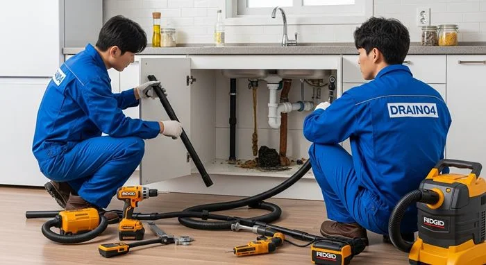 고강동 하수구막힘 빌라 필로티