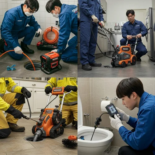 옥길동 화장실 막힘 신축 아파트