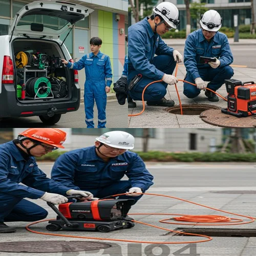 옥길동 화장실 막힘 신축 아파트