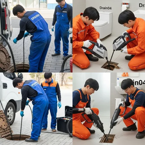 대장동 하수구 고압세척 농수로 청소