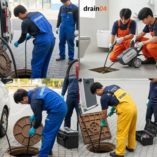 오정구 하수구뚫음 고압세척