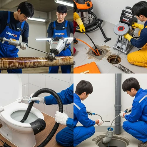 부천시 하수구뚫음 시원하게