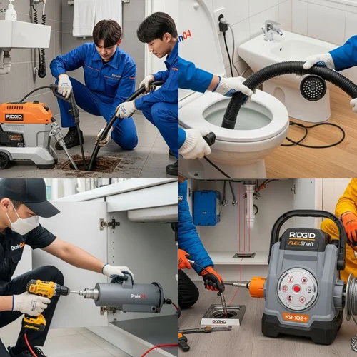 작동 하수구뚫음 가든 식당