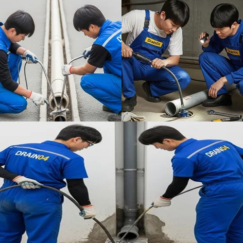 심곡동 하수구뚫음 식당 배관