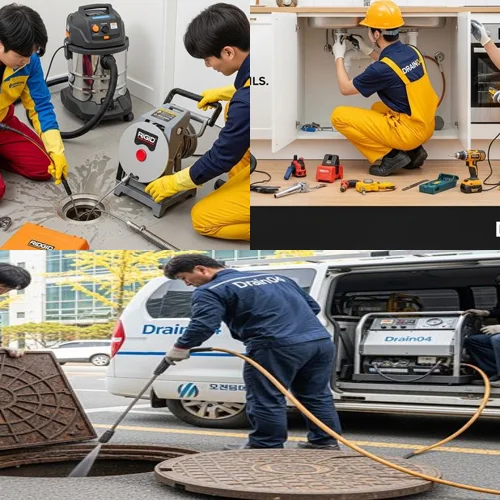 소사구 하수구뚫음 막힘 해결