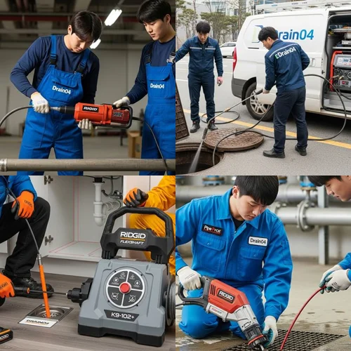 약대동 하수구 고압세척 배관 청소