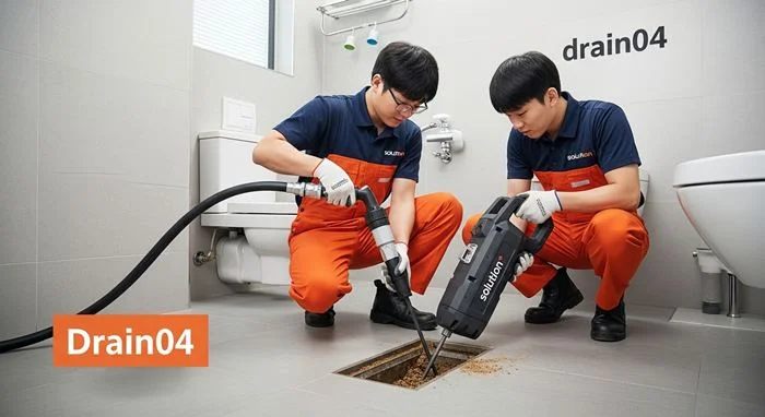 옥길동 배수구막힘 신축 상가