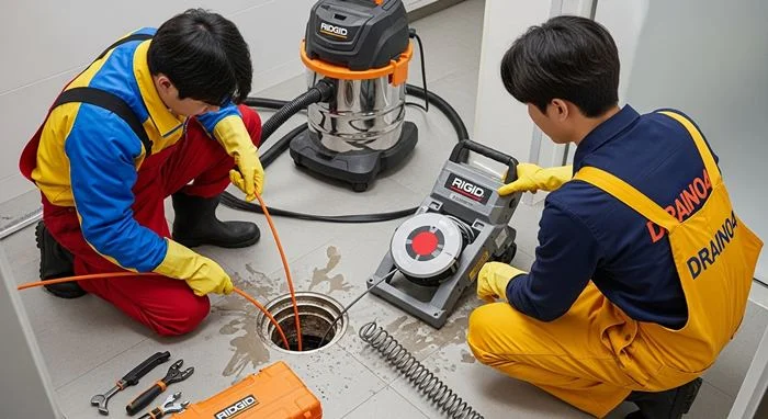 옥길동 배수구막힘 신축 상가