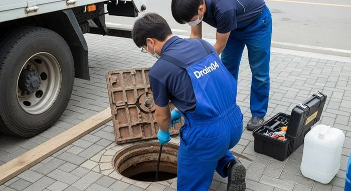 부천 중동 하수구막힘 주상복합 상가