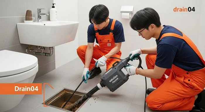 부천 중동 하수구막힘 주상복합 상가