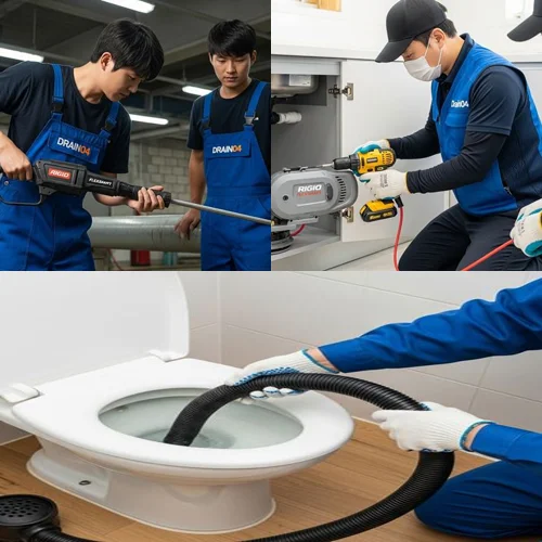 오정동 화장실 막힘 군부대 인근