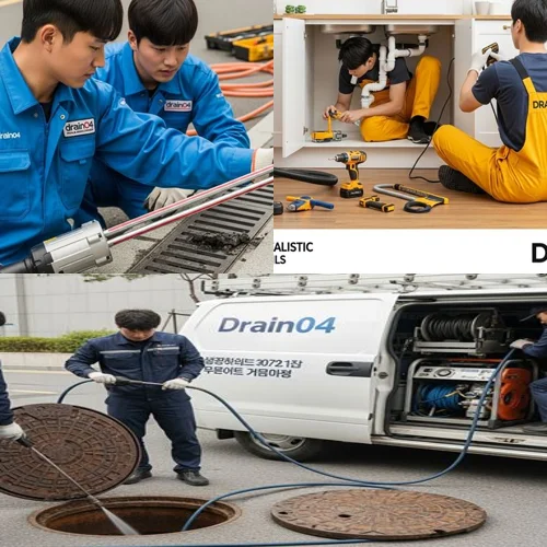 오정동 화장실 막힘 군부대 인근