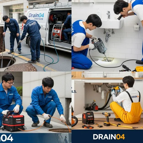 원미구 변기막힘 관통기 작업