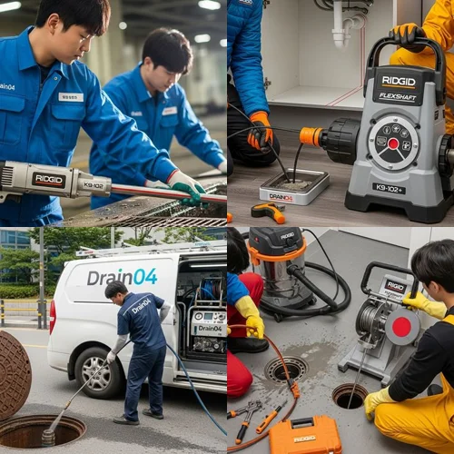 원미구 변기막힘 관통기 작업