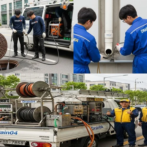 작동 변기막힘 주택 변기 수리