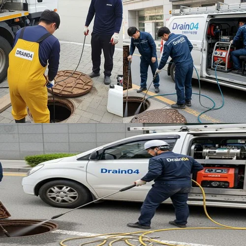 작동 변기막힘 주택 변기 수리