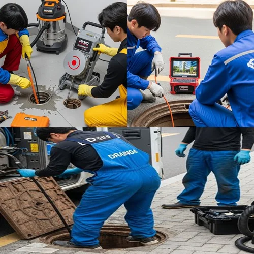 부천 내동 하수구뚫음 기름 슬러지
